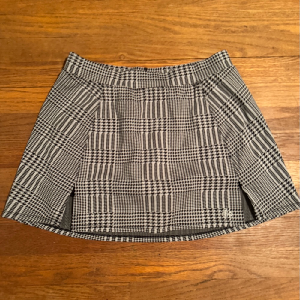 Alo Yoga Houndstooth Tennis Skirt